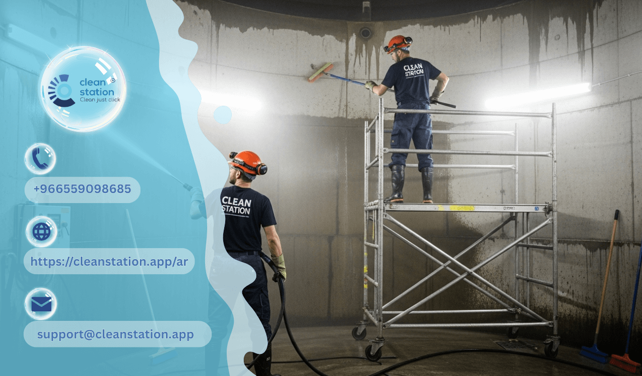 Cleaning and disinfecting underground water tanks with the latest technology